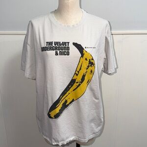 The Velvet Underground & Nico Banana Device Graphic Tee size Large